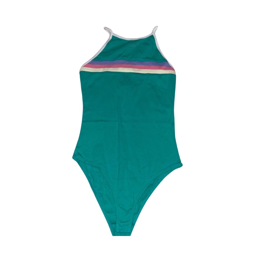 Forever 21 retro stripe bodysuit. - Picture 2 of 3